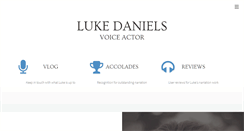 Desktop Screenshot of luke-daniels.com